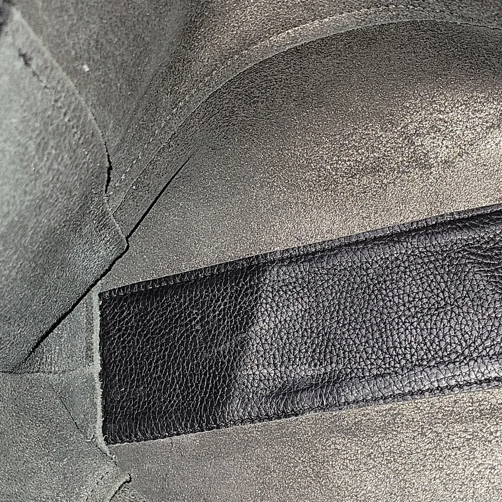 Botkier for Anthropologie Black Pebble Leather Tote Bag